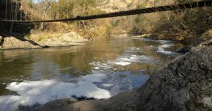 The rivers are under pressure